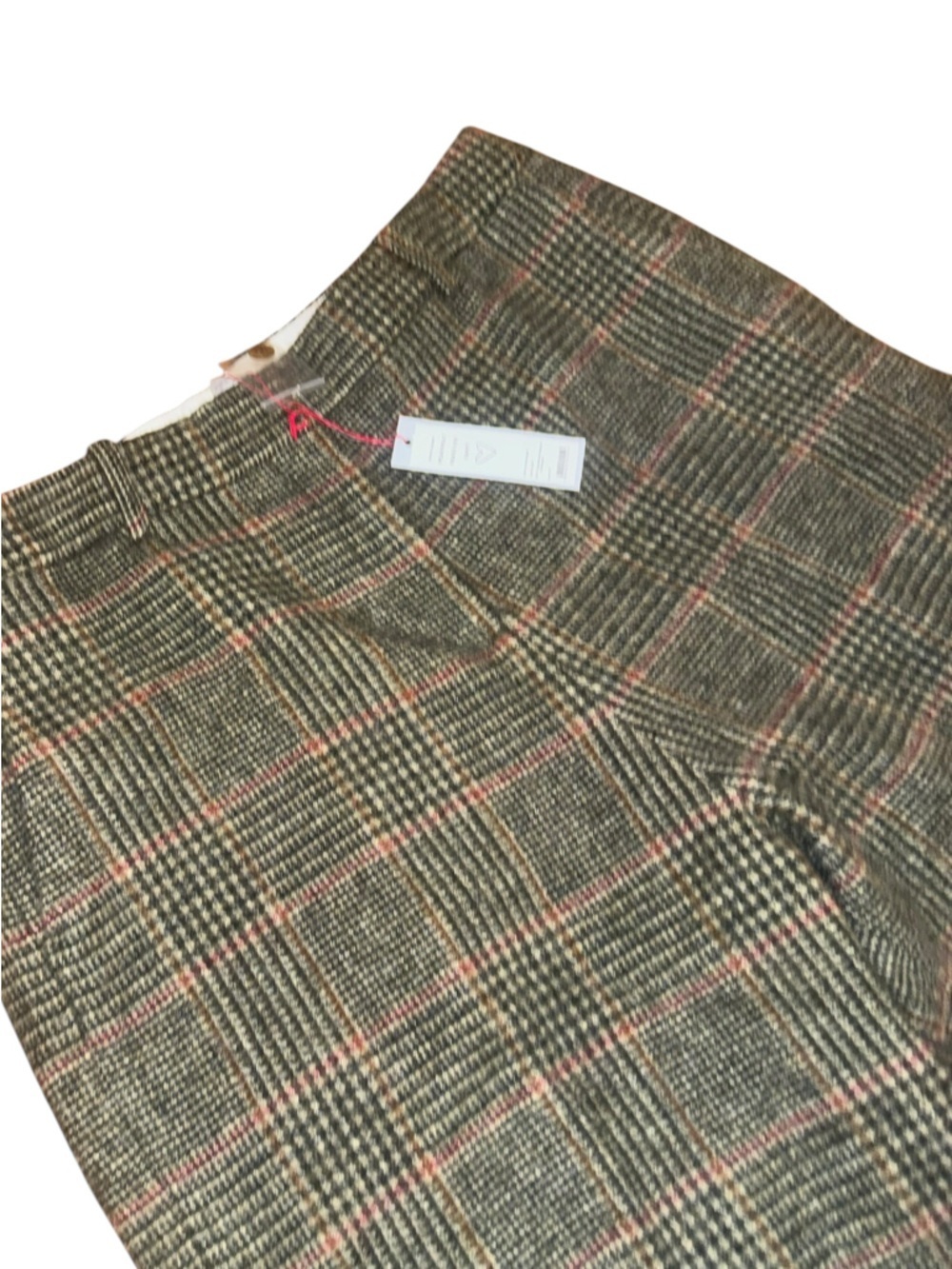 NWT women’s PLUS SIZE FRANCES VALENTINE Newbury plaid wool pants size 18 - Picture 5 of 12